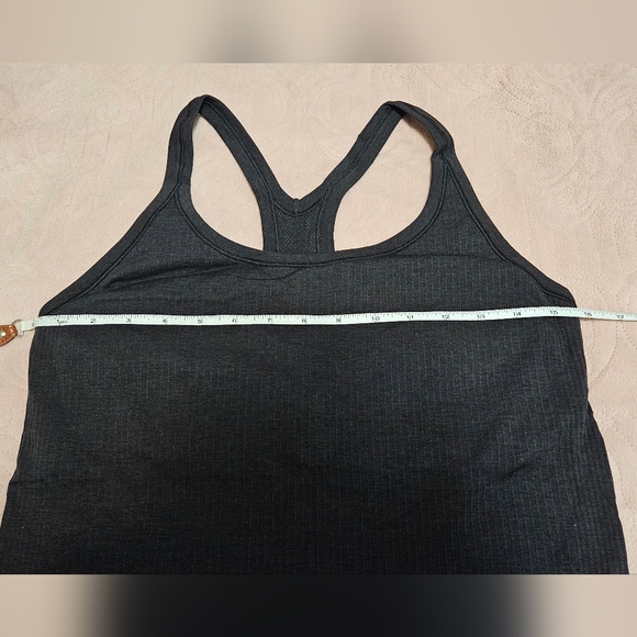 Lululemon Ebb to Street Tank Black Sz 10 - Picture 7 of 10